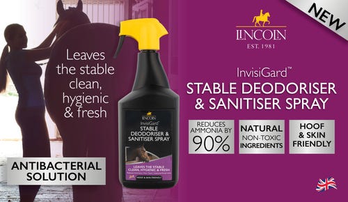 Lincoln InvisiGard Stable Deodoriser & Sanitiser Spray